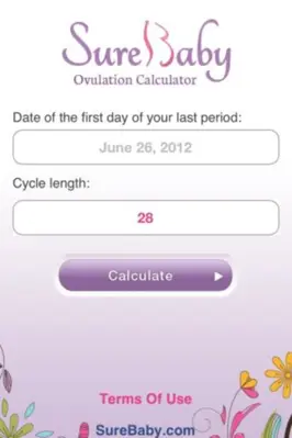 Ovulation Calculator android App screenshot 2